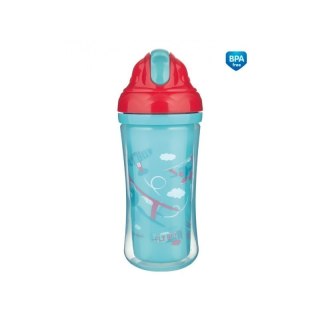 Bidon z sil.rur. 260ml samolot CANPOL BABIES CANPOL BABIES