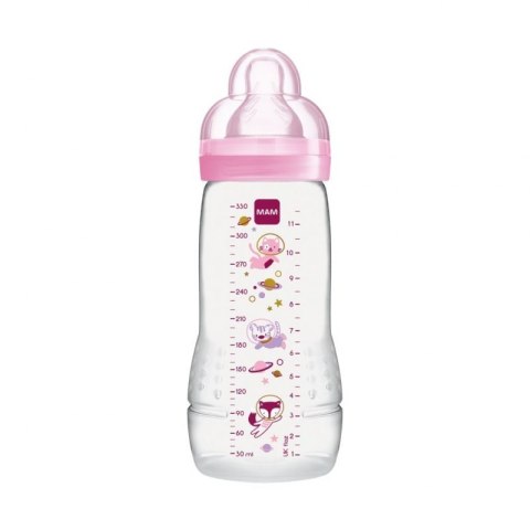 Butelka 330ml girl2 MAM AKCESORIA MAM AKCESORIA