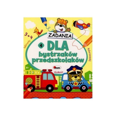 Dla bystrzaków przedszkolaków4 AWM WYDAWNICTWO AWM WYDAWNICTWO