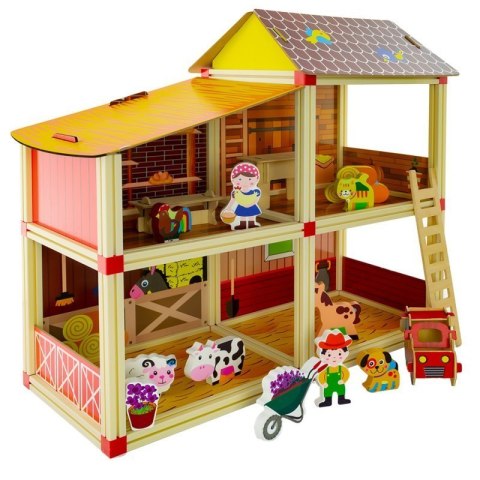 Farma - domek dla lalek EUROBABY ZABAWKI EUROBABY ZABAWKI