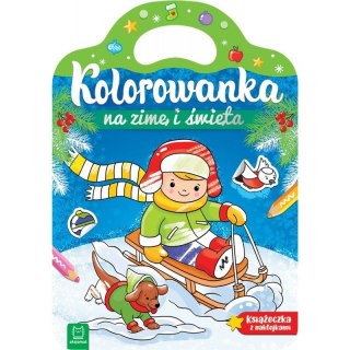 KOLOROWANKA NA ZIMĘ I ŚWIĘTA AKSJOMAT