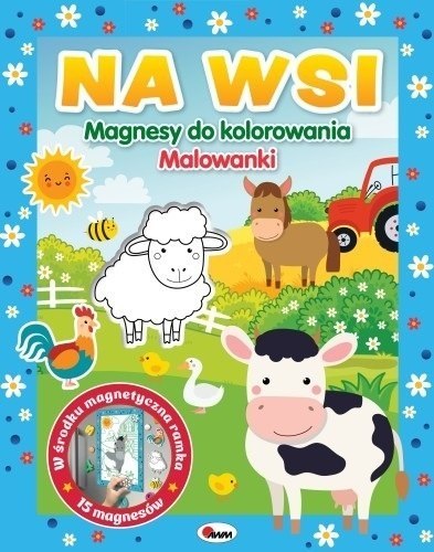 MAGNESY DO KOLOROWANIA NA WSI AWM WYDAWNICTWO