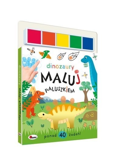 MALUJ PALUSZKIEM DINOZAURY AWM WYDAWNICTWO