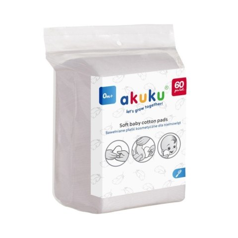 Płatki kosmet. dla niem. 60szt AKUKU ALBIS