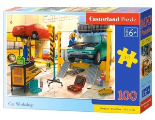 PUZZLE 100 CAR WORKSHOP CASTOR