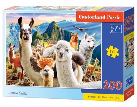 PUZZLE 200 LLAMAS SELFIE CASTOR