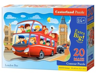 PUZZLE 20EL.MAXI LONDON BUS CASTOR