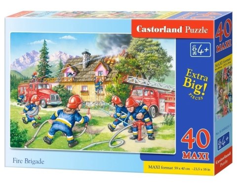 PUZZLE 40 EL.MAXI FIRE BRIGADE CASTOR