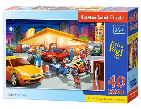 PUZZLE 40 EL.MAXI GAS STATION CASTOR