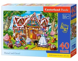 PUZZLE 40 EL.MAXI HANSEL&GRETE CASTOR