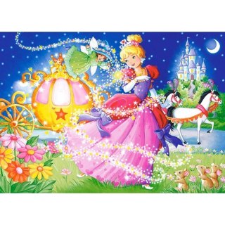 Puzzle 120el. cinderella CASTOR