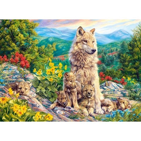 Puzzle 200 elementów New Generation CASTOR