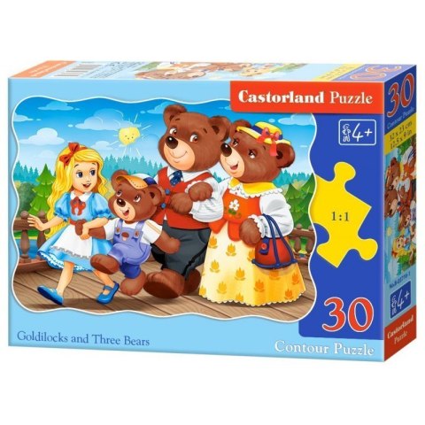 Puzzle 30 el.goldilocks&3bears CASTOR