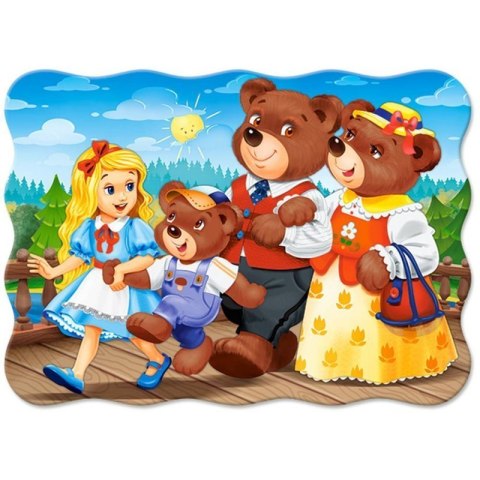 Puzzle 30 el.goldilocks&3bears CASTOR