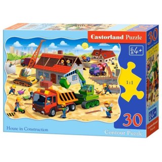 Puzzle 30 el. house in constr. CASTOR