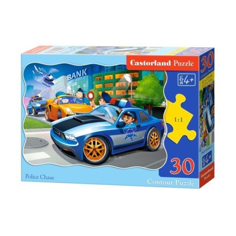 Puzzle 30 el. police chase CASTOR