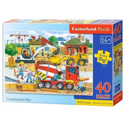 Puzzle 40 el.maxi constr. site CASTOR