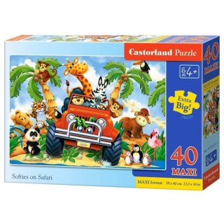 Puzzle 40 el.maxi softies saf. CASTOR