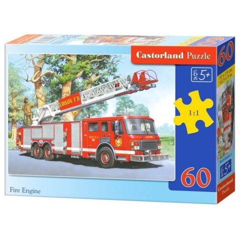 Puzzle 60el. fire engine CASTOR