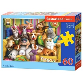Puzzle 60el. playful pets CASTOR