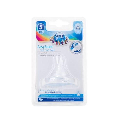Smoczek balonik silikon 3-prze CANPOL BABIES CANPOL BABIES