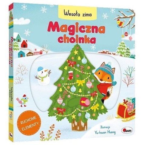 Wesoła zima magiczna choinka AWM WYDAWNICTWO