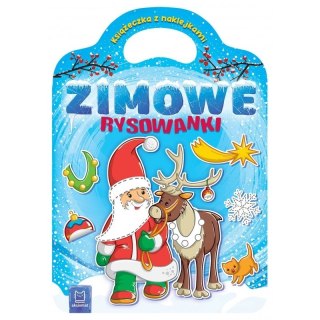 ZIMOWE RYMOWANKI Z NAKLEJKAMI AKSJOMAT