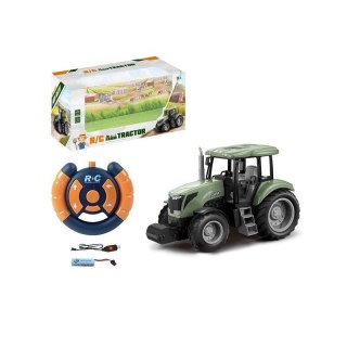 Traktor zdalnie sterowany RC pojazd rolniczy na akumulator EUROBABY ZABAWKI