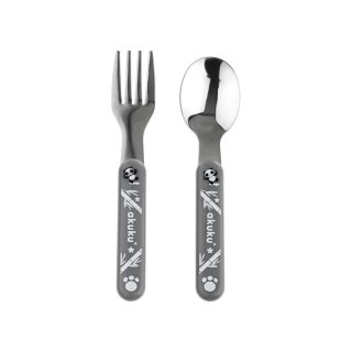 Zest. sztućców metalowych grey AKUKU ALBIS