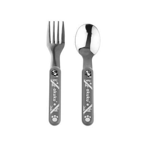 Zest. sztućców metalowych grey AKUKU ALBIS
