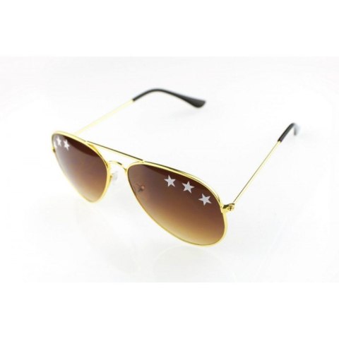 OKULARY STARS AVIATOR OK133BR