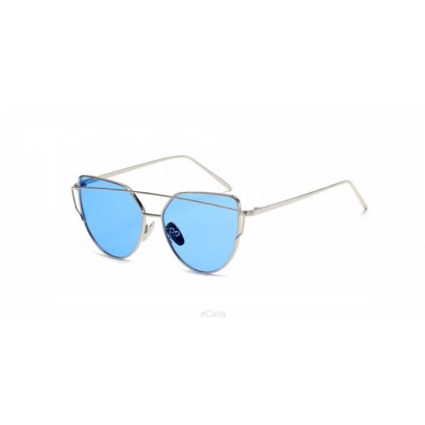Okulary przeciwsłoneczne GLAM ROCK Niebieskie Transparentne OK21WZ15