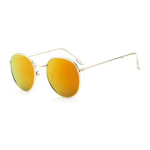 Okulary przeciwsłoneczne zerówki unisex retro UV400