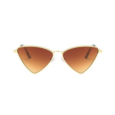 Okulary przeciwsłoneczne zerówki romb retro UV400