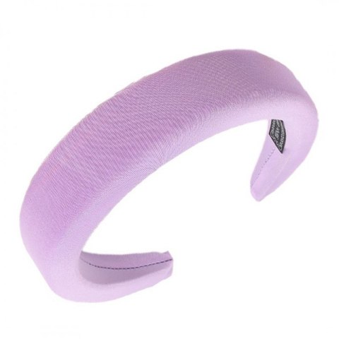Opaska do włosów turban ozdoba fioletowa 4 cm Charlotte