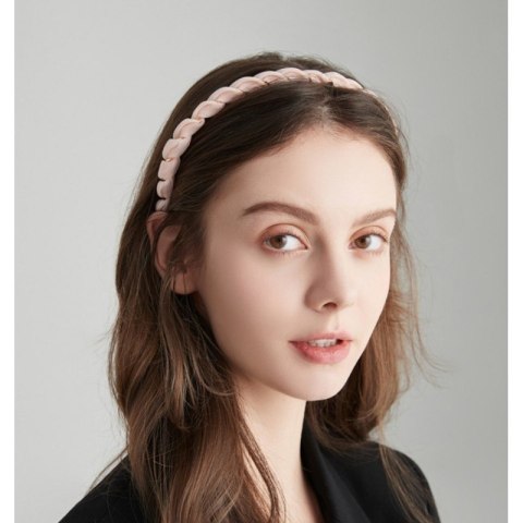 Opaska do włosów turban pleciona ozdoba do fryzur O438R