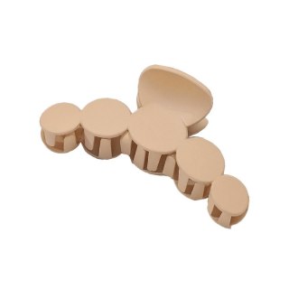 Spinka do włosów klamra łapacz XL kremowa 10 cm