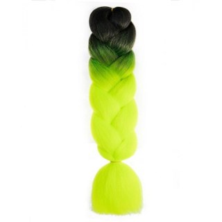 Włosy syntetyczne pasma do warkoczyków 120 cm ombre WLS08