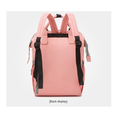 Torba plecak do wozka organizer dla mamy rozowy