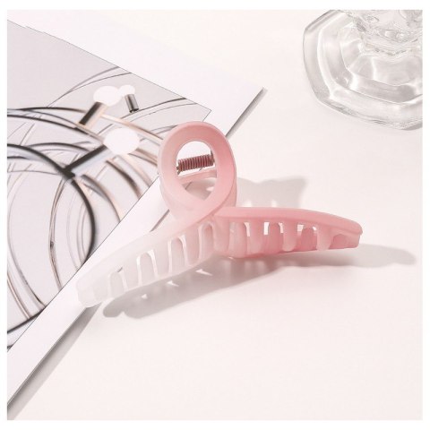 Spinka do włosów klamra łapacz XL ombre róż 11 cm SP148R