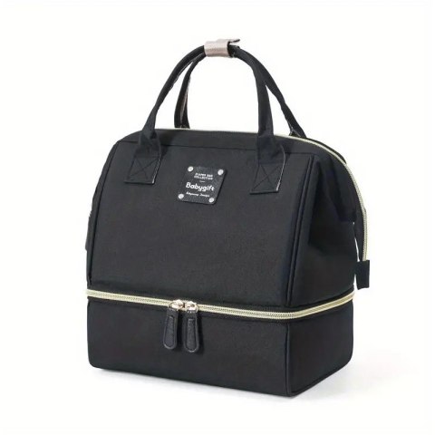 Torba organizer do wozka torebka na akcesoria czarna 26x23x18cm
