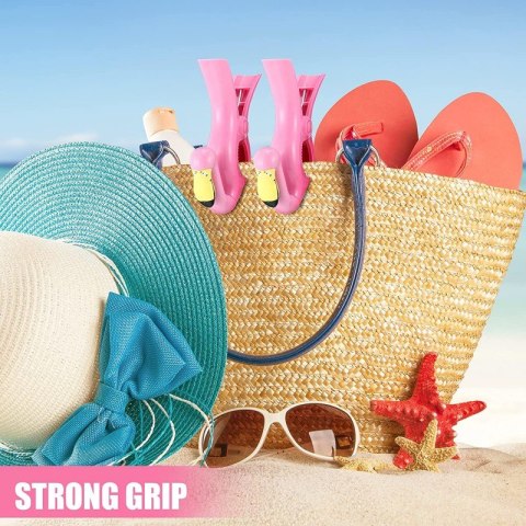 Klamry do ręczników klipsy spinki na plażę okulary 12 cm 2 sztuki