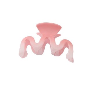 Klamra do włosów spinka łapacz XL ombre róż 9 cm SP219