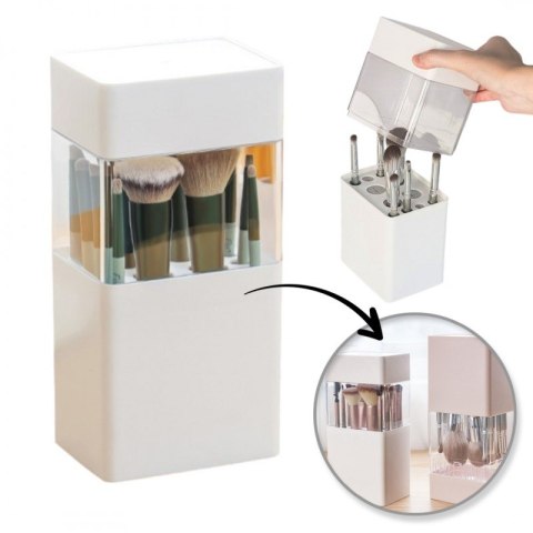 Organizer pojemnik na pędzle suszarka stojak 12 szt. 22x10,5x8cm