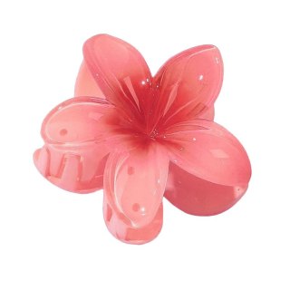 Spinka do włosów klamra łapacz kwiat ombre 7x8 cm XL