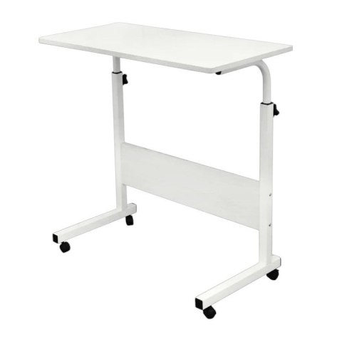 Mobilne biurko stolik pod laptop tablet, regulowane na kółkach STL03WZ2