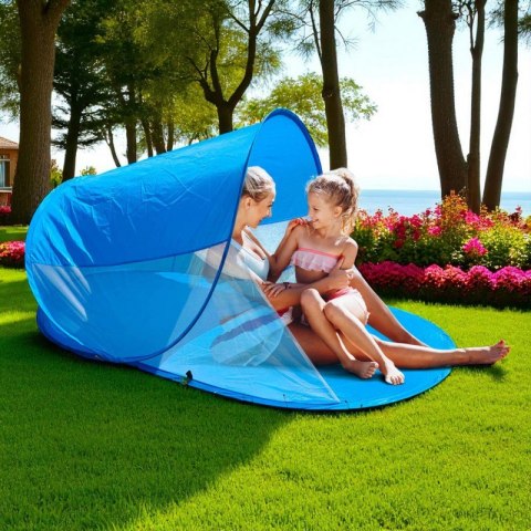 Namiot plażowy parawan samorozkładający pop-up 200x120x90cm