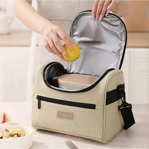 Torba termiczna lunch box śniadaniówka 25x16,5x20,5 cm