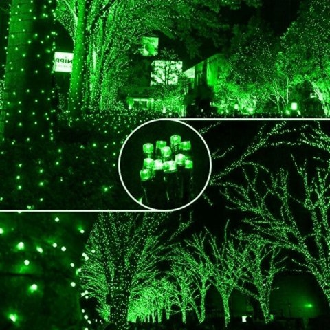 Światełka lampki wewnętrzne/zewnętrzne 300 LED zielony LAMP03ZIE