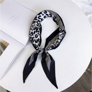 Szal Apaszka chusta print Animal szarość SZAL43WZ2